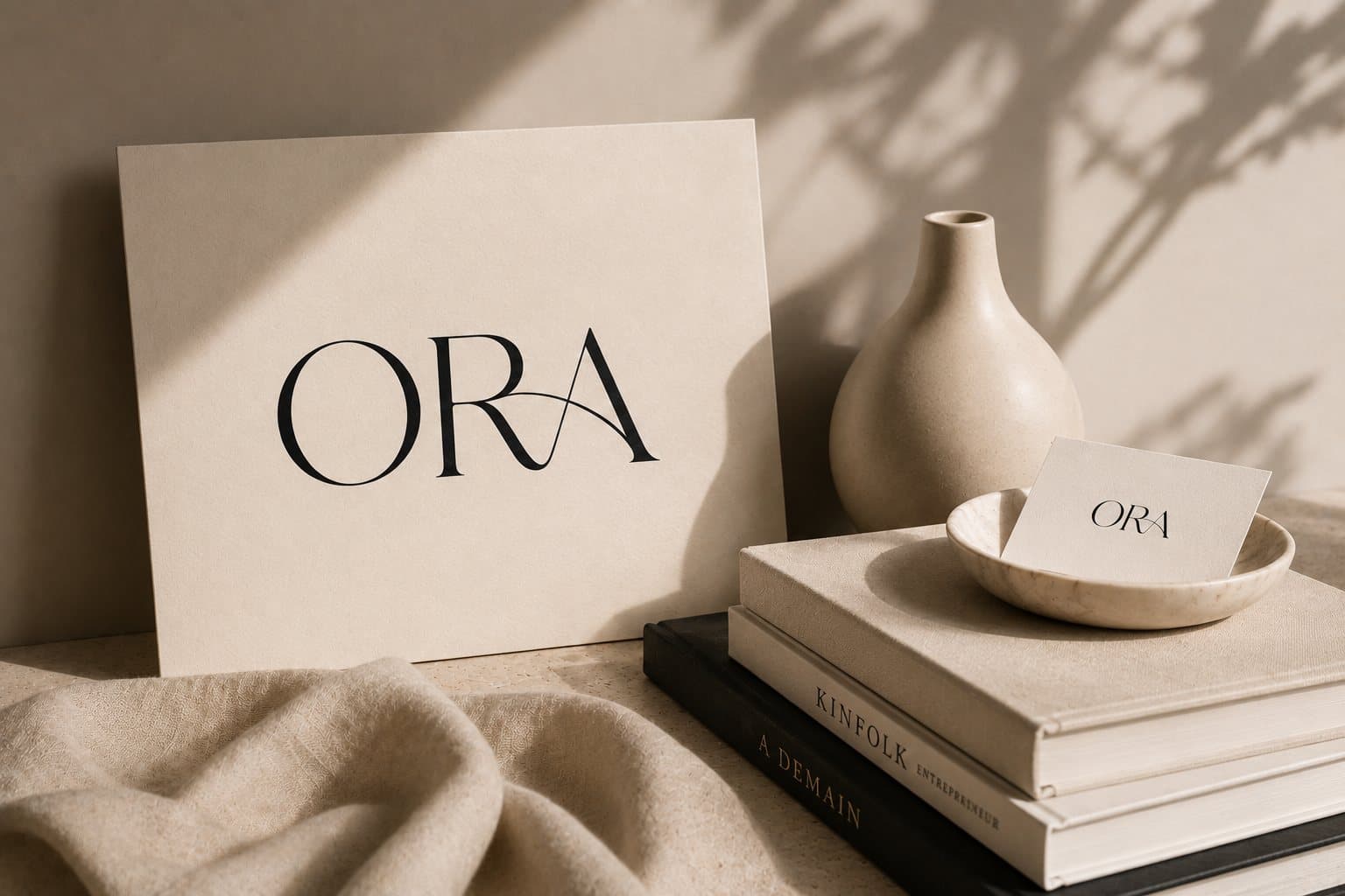 ORA brand stationery